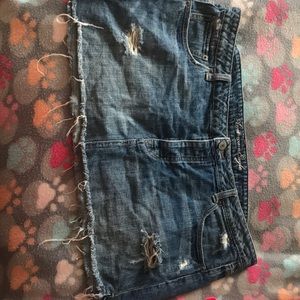 American eagle denim skirt